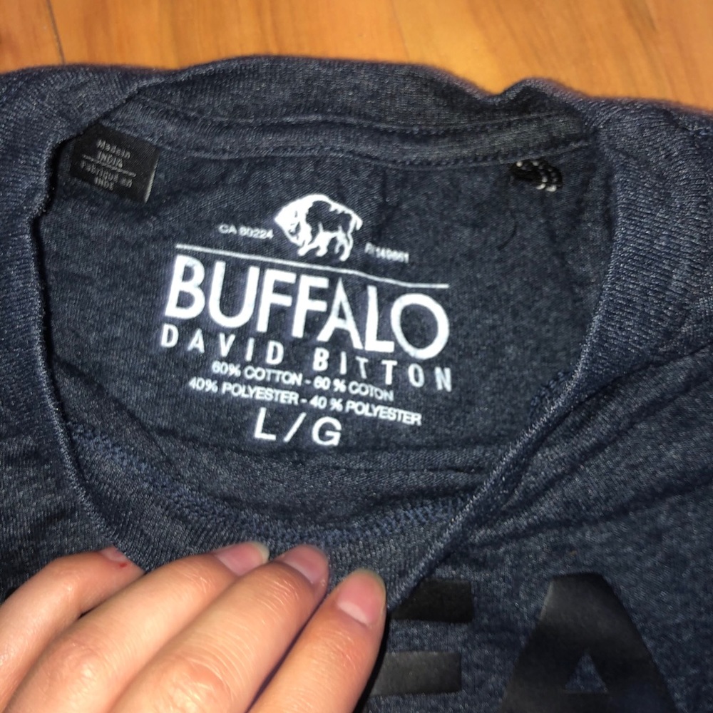Buffalo light grey t-shirt